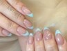 【HAND】フレンチネイル(ベースあり)