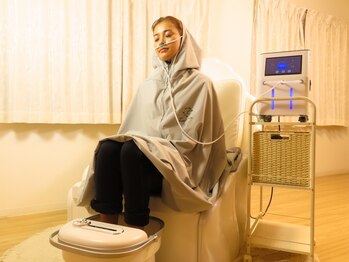 ヨサパーク プア アネラ 所沢店(YOSAPARK pua anela)の写真/【ガッチリヒップ/太ももに◎】温め+分解のダブルアプローチ！代謝UP＆血行促進し引き締まった下半身へ♪