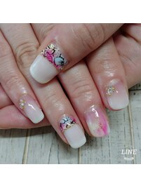 フラワーネイル