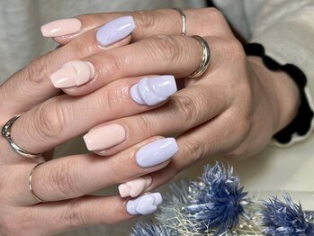 サロンドフォーエイチ(salon de 4H)/パステルのぷっくり3Dアート★