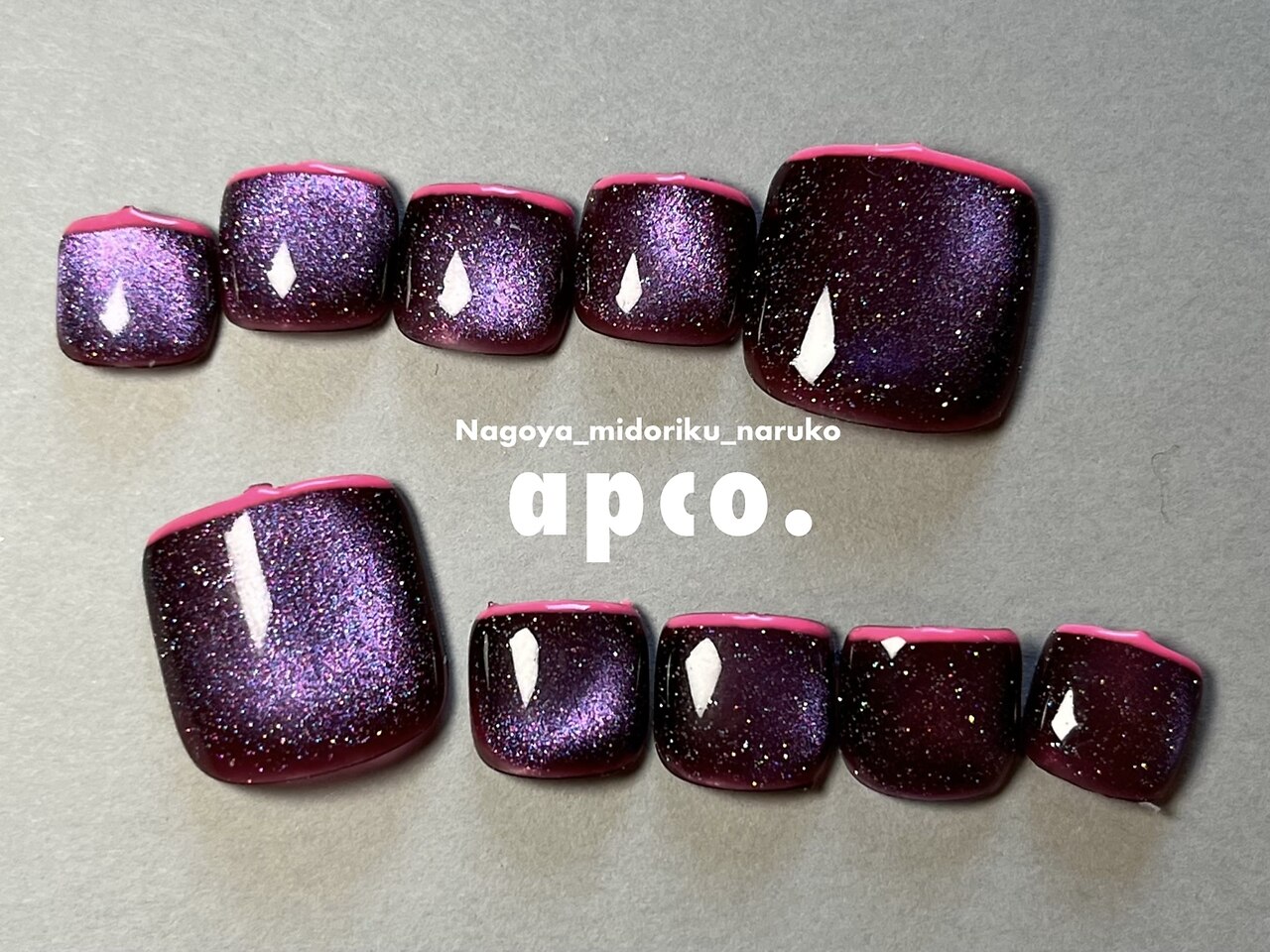 パープル ニュアンス ネイルチップ パープルのニュアンスネイル- ネイルチップ専門店ミチネイル