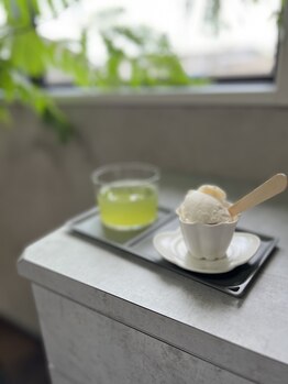 リヴレ(LIVRER)/施術後のtea time