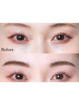 アイブロウメニューがあるサロン