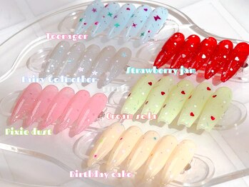 スプリンクルネイル