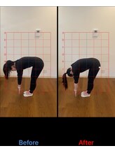 ヨモギ(YOMOGI)/ before/after【ピラティス】