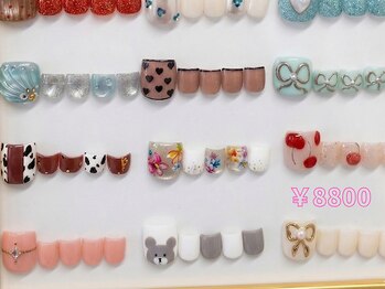 ラニ エカヒ 横浜店(Lani`ekahi)/FOOT定額デザイン8800円