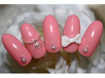 ネイルサロン ユーア(Yu a)/大人可愛い上品ネイル♪¥8980