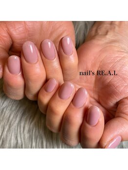 ネイルズリアル 倉敷(nail's RE.A.L)/ワンカラーネイル