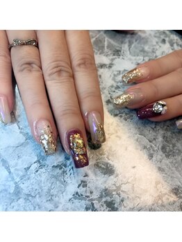 グラマラス アンジェアイ 荻窪店(glamourous ange eye)/ ニュアンスネイル