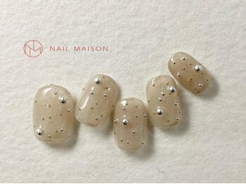 ネイルメゾン 梅田(NAIL MAISON)/パールジュエルキラキラうるうる