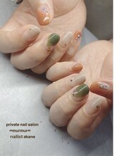 プライベート ネイルサロン マーマ(murmur)/ぬりかけデザイン