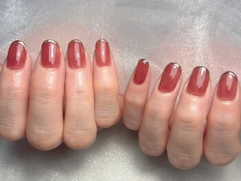 ネイルバイピヌ(nail by pinu)/先端ミラー