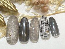 アイラッシュトウキョウドットライズ エキニア横浜店(TOKYO.RISE)/ツイードネイル