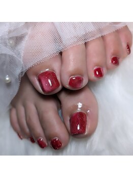 サロンリアンジュ ひたちなか店(Salon Liange)/マグネット×フットネイル