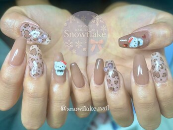 スノーフレーク(Snowflake)/定額コース☆キティ×レオパード