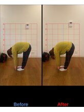 ヨモギ(YOMOGI)/ before/after【ピラティス】