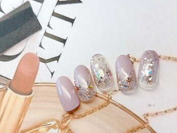 フルールソンネイル(fleur son nail)/5月定額シンプルアート