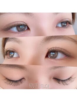 ユーティ アイラッシュ(YOUTY eyelash)/フラットラッシュカラー