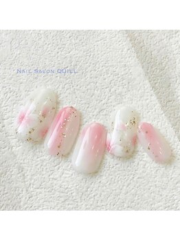 ネイルサロン クイル(QUILL)/3月さくら(2)