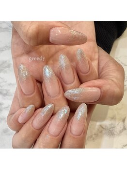 グリーディ(greedy)/キラキラネイル