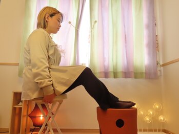 かまくらリアン/よもぎ蒸しの入り方(足蒸し)