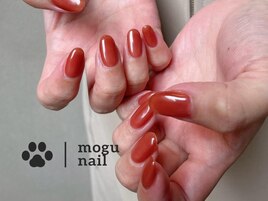 ワンカラー/秋冬ネイル