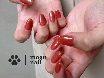 モグネイル(Mogunail)/ワンカラー/秋冬ネイル