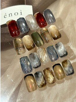 ケーネイルアトリエK 泉中央店(nail atelier)の写真/【持ち込みなし/K nail atelierでしか施術が出来ないオリジナルデザインを完全定額制で◎】オフケア込み☆