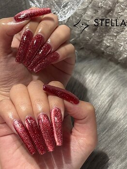 ステラ プロデュース バイ フワリ(STELLA produce by fuwari)の写真/【ゴテゴテ・ロングならSTELLAへ】長さ出し・ゴテゴテ特化ネイリストにお任せください◎
