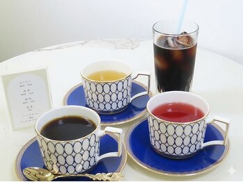 サロン ド エステティック ルチア 東京店/お好きな飲物でリラックスタイム