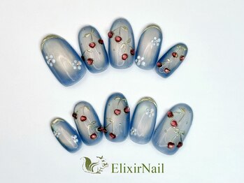 エリクサーネイル 池袋(Elixir Nail)/定額c やり放題/クーポン使用