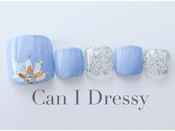ルイネイルとCan I Dressy 富雄駅前店【9月上旬 NEW OPEN（予定）】 の写真/【サンダルの準備はOK？】ハンド不可の方も大歓迎！フット定額コース￥4800～足元から夏映え間違いなし◎