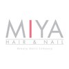 ヘアーアンドネイル ミヤ 本店(HAIR & NAIL MIYA)ロゴ