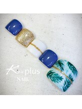 ケープラスネイル(K+plus nail)/フット定額90分★初回8800円