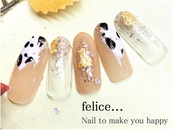 ネイルサロン フェリーチェ(felice)/【定額ネイル】￥8200