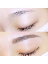 カリネ(CALINER)/【美眉Wax＋スタイリング】