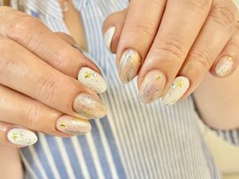 水彩ネイル【¥8800】