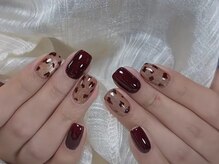 ピンキーネイル(Pinky Nail)/秋ネイル