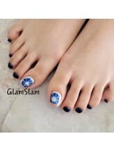 グラムスラム 福島店(GLAMSLAM)/フラワーネイル♪