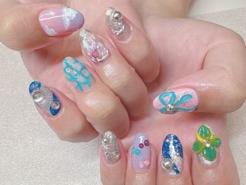 Nail 7sea's【セブンシーズ】フィルイン対応/美フォルム【12月1日OPEN(予定)】の写真/推しへの愛を指先に!アニメ~アイドルまで推しネイルは7sea'sへ♪細部までこだわるアート技術で満足度◎