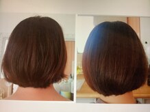 ビーワンヘッドスパ初回Before/After