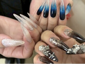 アイネイルズ 町田店(I nails)の写真/長さ出しもお任せください♪ロングで綺麗なお爪に☆アクリルとフルチップ両方から選べます☆[町田]