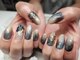 ネイルプラスユウ(NAIL+U)の写真/【50色以上ご用意】マグネット×お花フレンチなど高度で繊細な手描きアートが充実★新生活を華やかに彩る♪