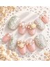 【ブライダルネイル・フリー】自由度の高いアートで特別な日を演出　8800円～