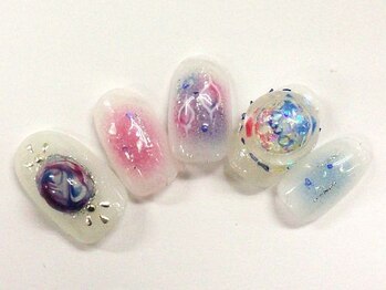クリスタルネイル ボンベルタ橘店(CRYSTAL NAIL)/アートネイル