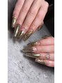 ディバネイル(Diva_nail.$) 幸運金箔年越しネイル