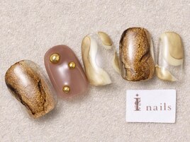 ゴールドブラウンインク