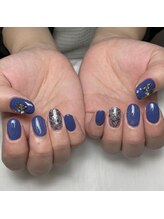 ライフ セカンド(LIFE2nd)/ネイビー×シルバー