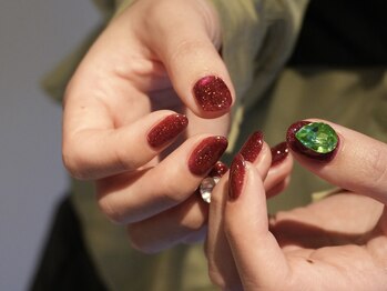 ミニョン 北堀江(mignon)/ビジューネイル