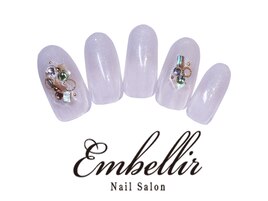 (329)シェルビジューネイル